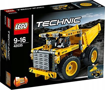 Lego Technic 42035 Ciężarówka Górnicza 2w1 Spycharka