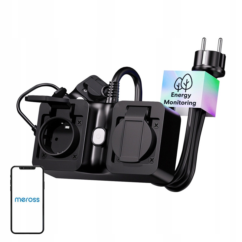Zásuvková Lišta Meross MOP320MA-EU S Wi-fi IP44