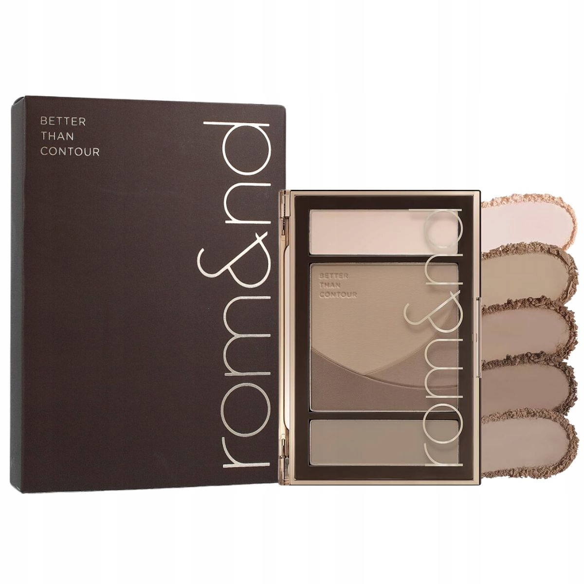 rom&nd Better Than Contour 02 Gray Cool paleta do konturowania