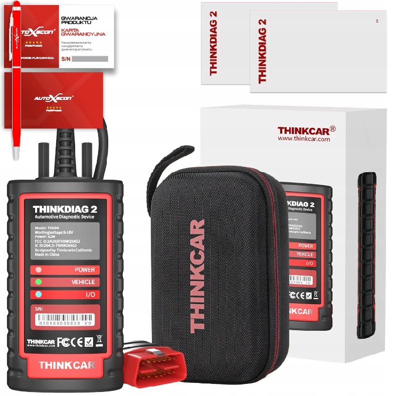 Diagnostický Nástroj Thinkdiag 2 Full J.pl Can Fd