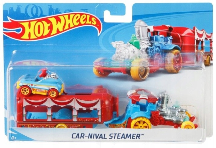 

Hot Wheels Ciężarówka Autko Hw Car-nival Steamer