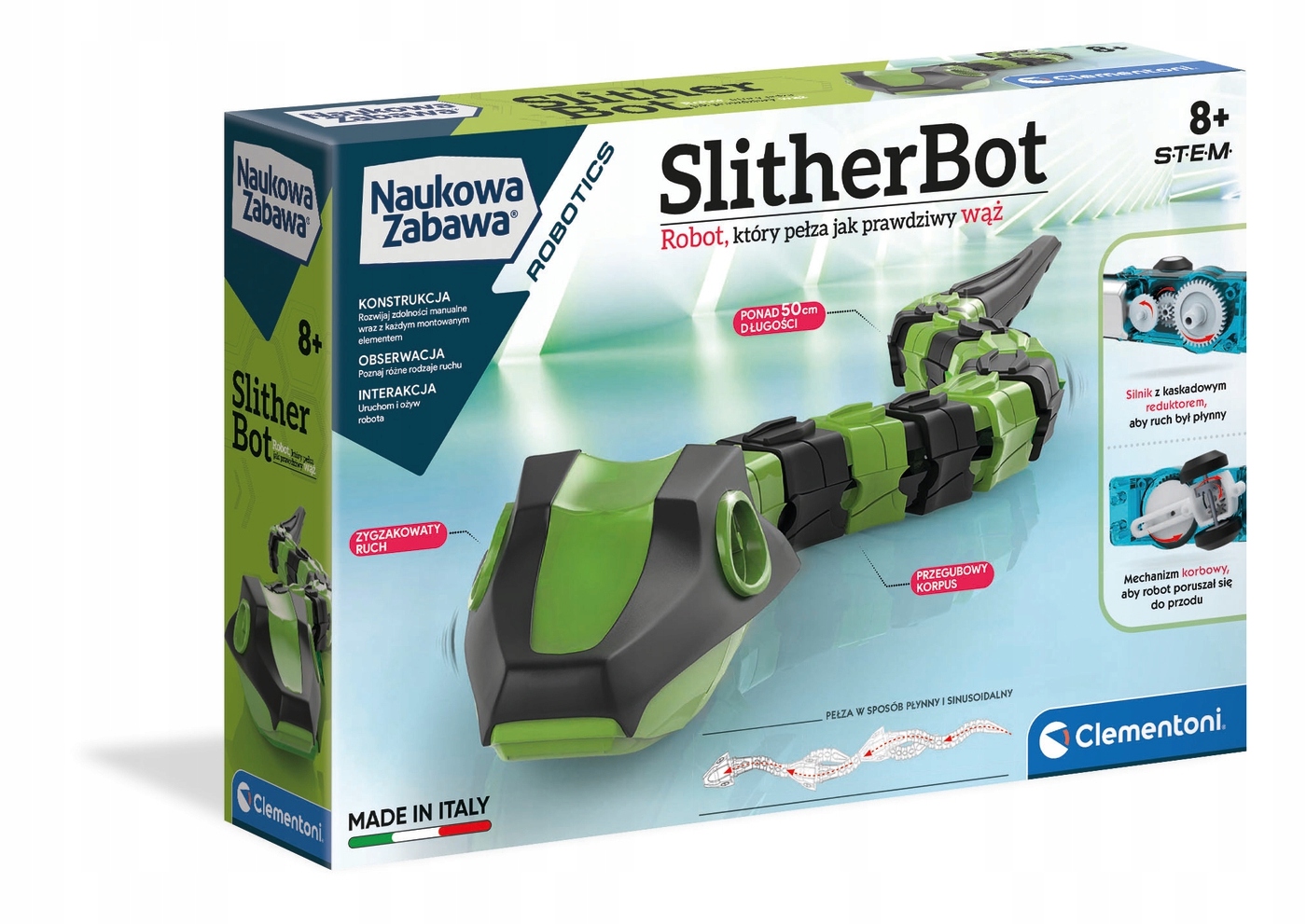 Clementoni Robot Wąż SlitherBot 50686