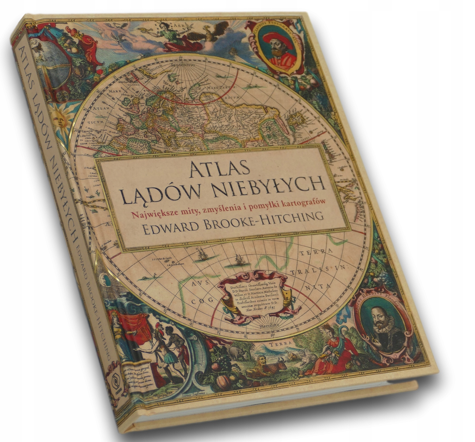 Atlas lądów niebyłych Edward Brooke-Hitching