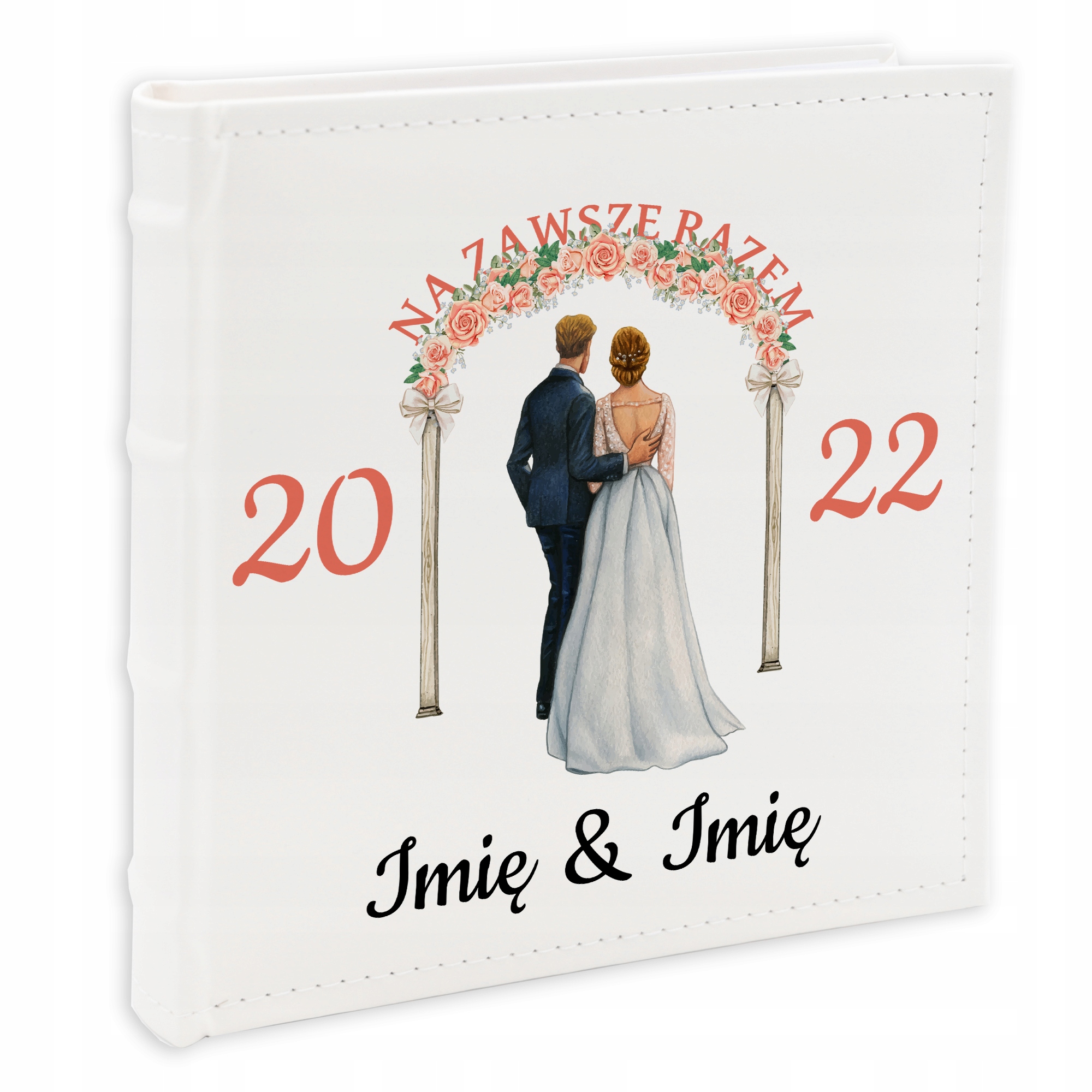 Album na fotografie 10x15 cm Bílý Na Svatba Láska Se Cítí Kreator