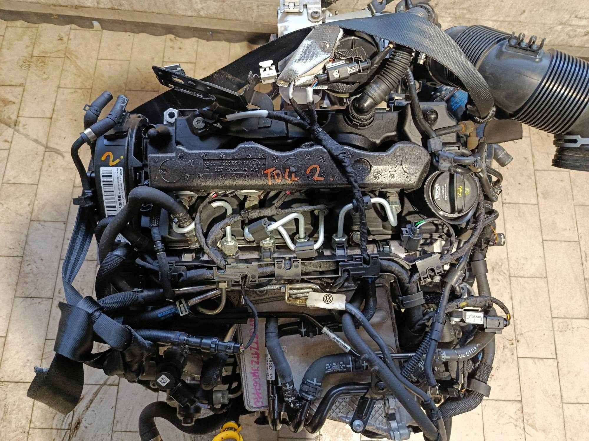 engine complete 2.0 TDI Volkswagen Touran III DFG DFG DFG167266
