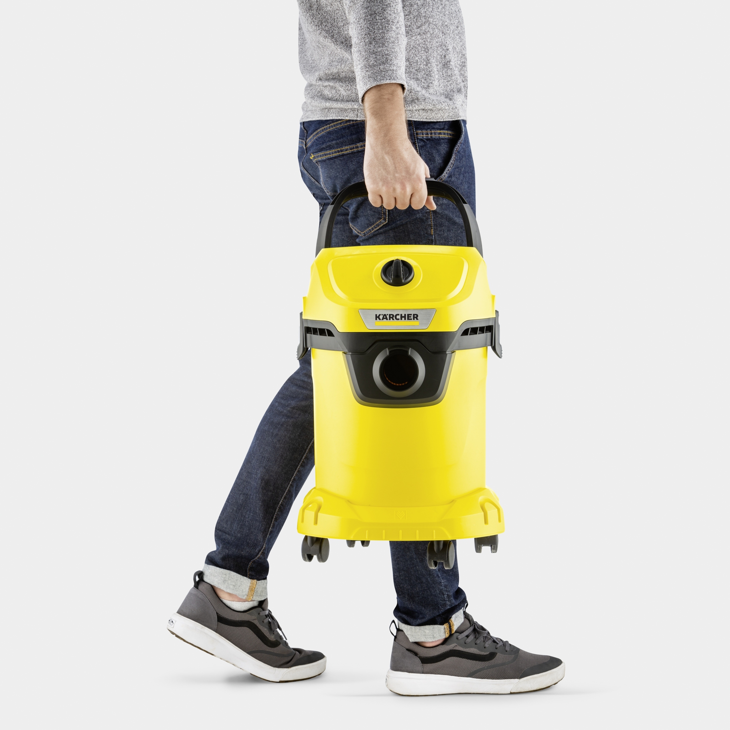 ODKURZACZ WD3 KARCHER NOWY MODEL 4500W ZESTAW XXXL Pojemność zbiornika na kurz 17 l