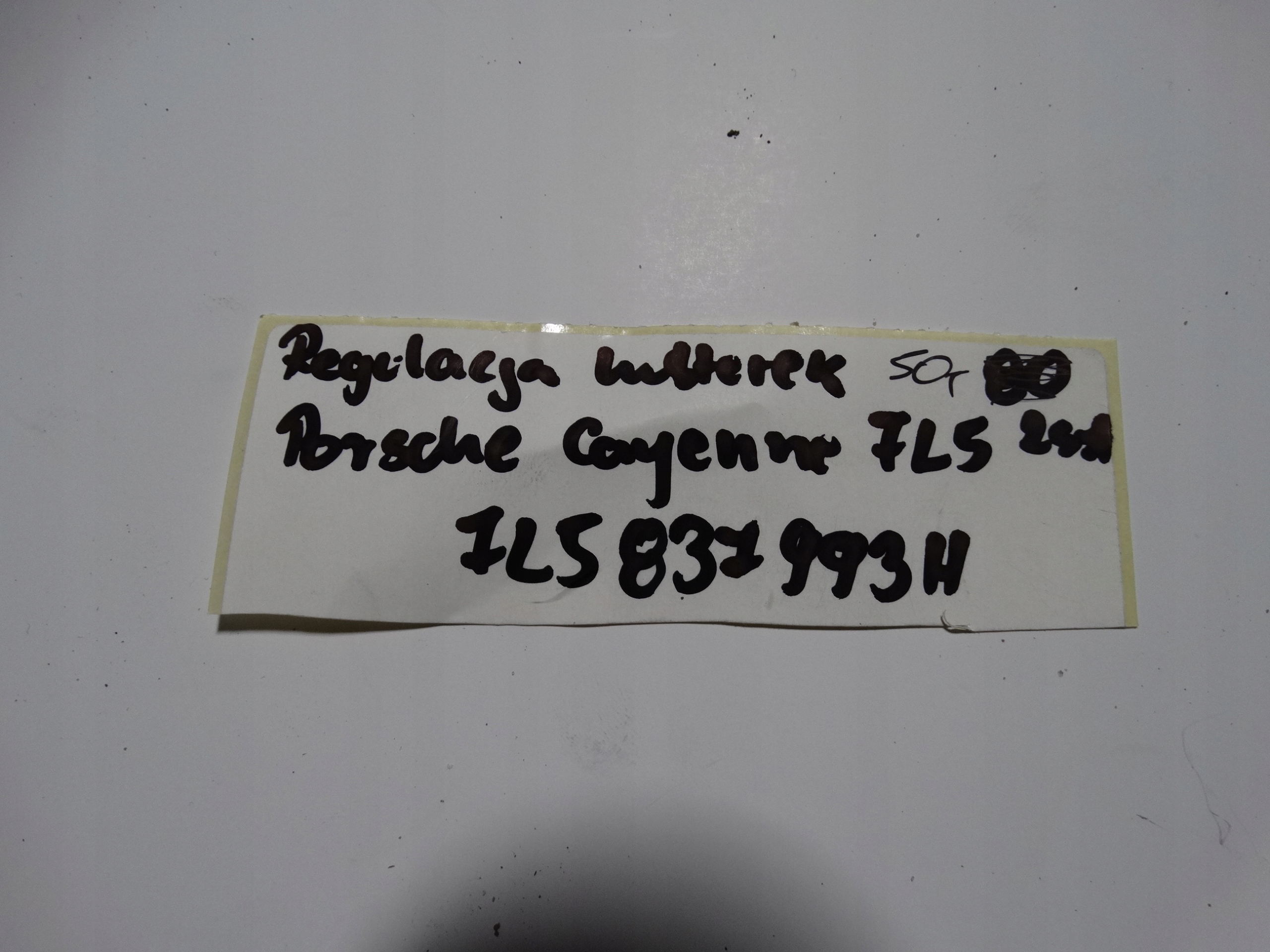 IDEALNA REGULACJA Specchietto PORSCHE CAYENNE 7L5 1