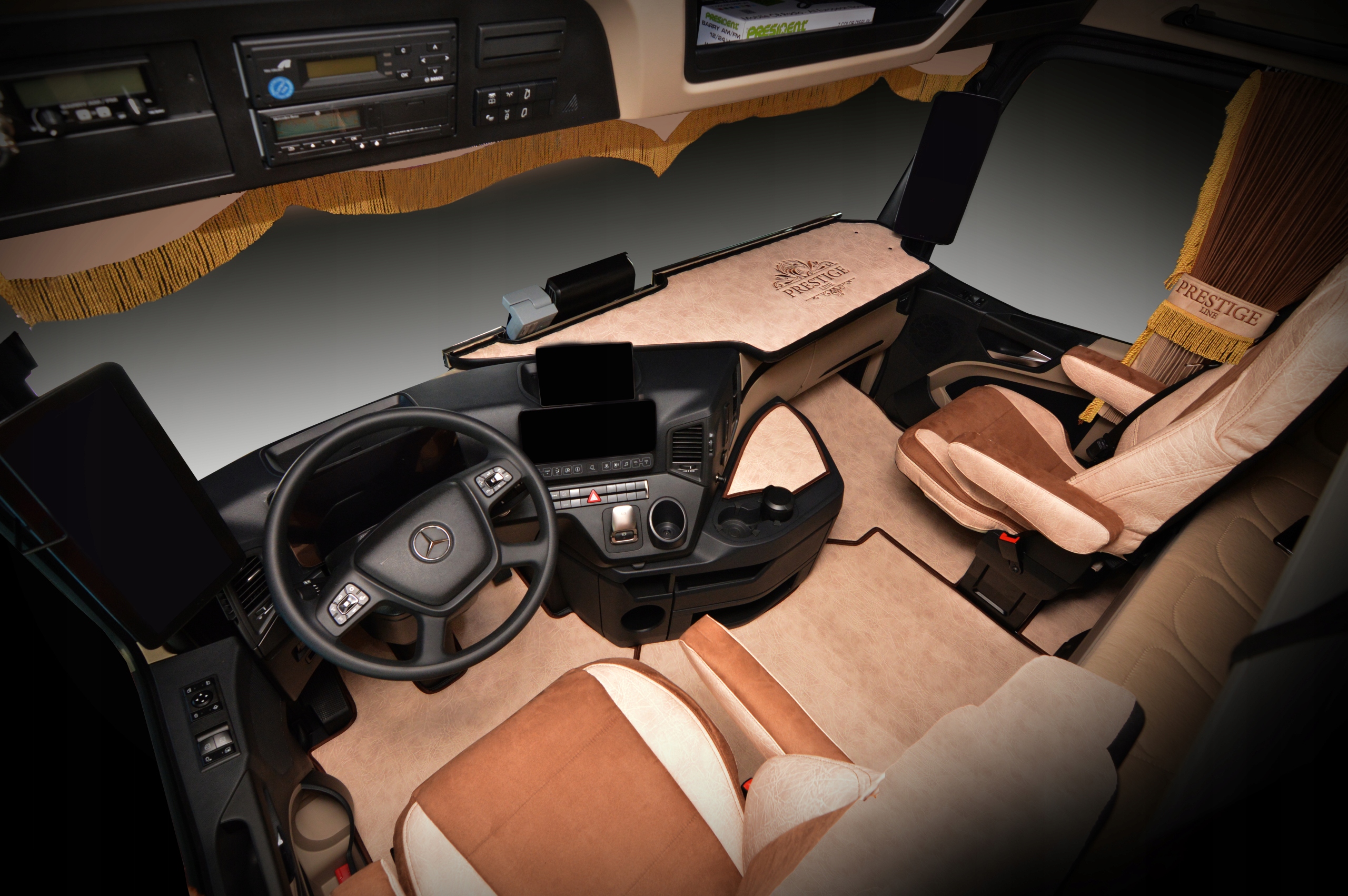 Dywaniki PRESTIGE LINE Mercedes MP4 MP5 Eco skora Brand other