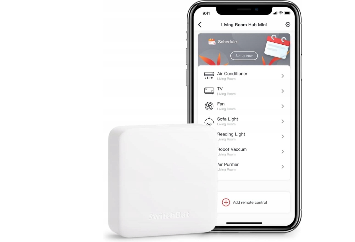 Ovladač SwitchBot Mini Hub Smart Home Centrála