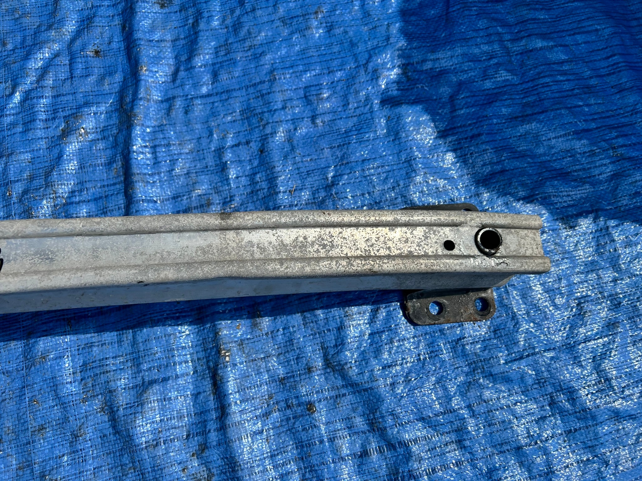 pillar bumper support rear part rear AUDI Q7 4L