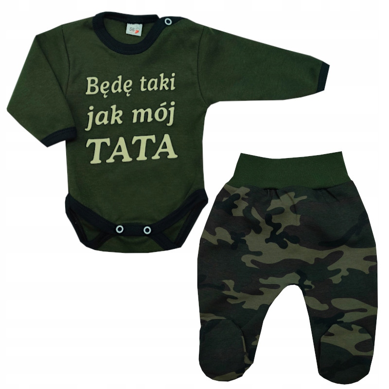 Komplet niemowlęcy 62 cm Tata Moro