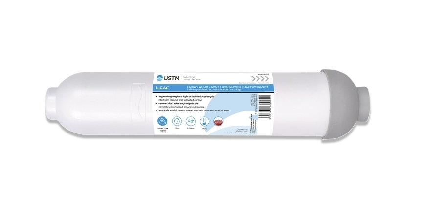 Wkład liniowy z węglem aktywnym L-GAC-Q USTM