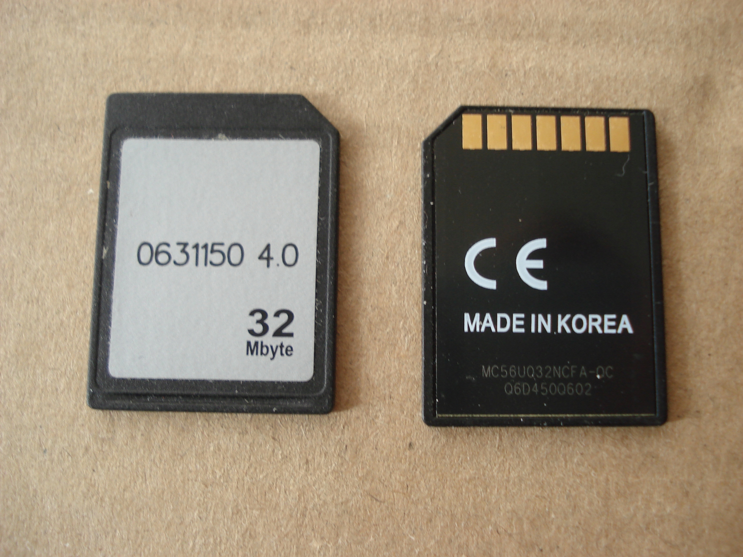 Karta Pamięci SD/MMC - 32MB (Megabajtów)