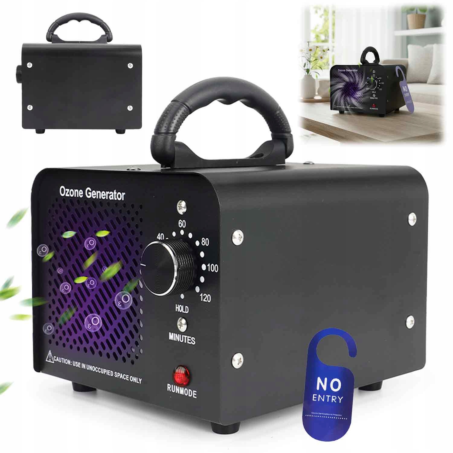 Ozonátor 30000 Mg/h 85 W S Časovačem 120 Minut Pro Kancelářský Dům Hotelová Dezinfekce