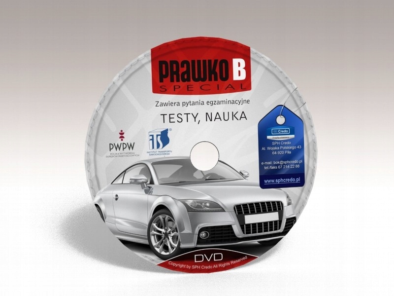 

Testy na Prawo Jazdy kat. B, Nowe, Oficjalne 2022