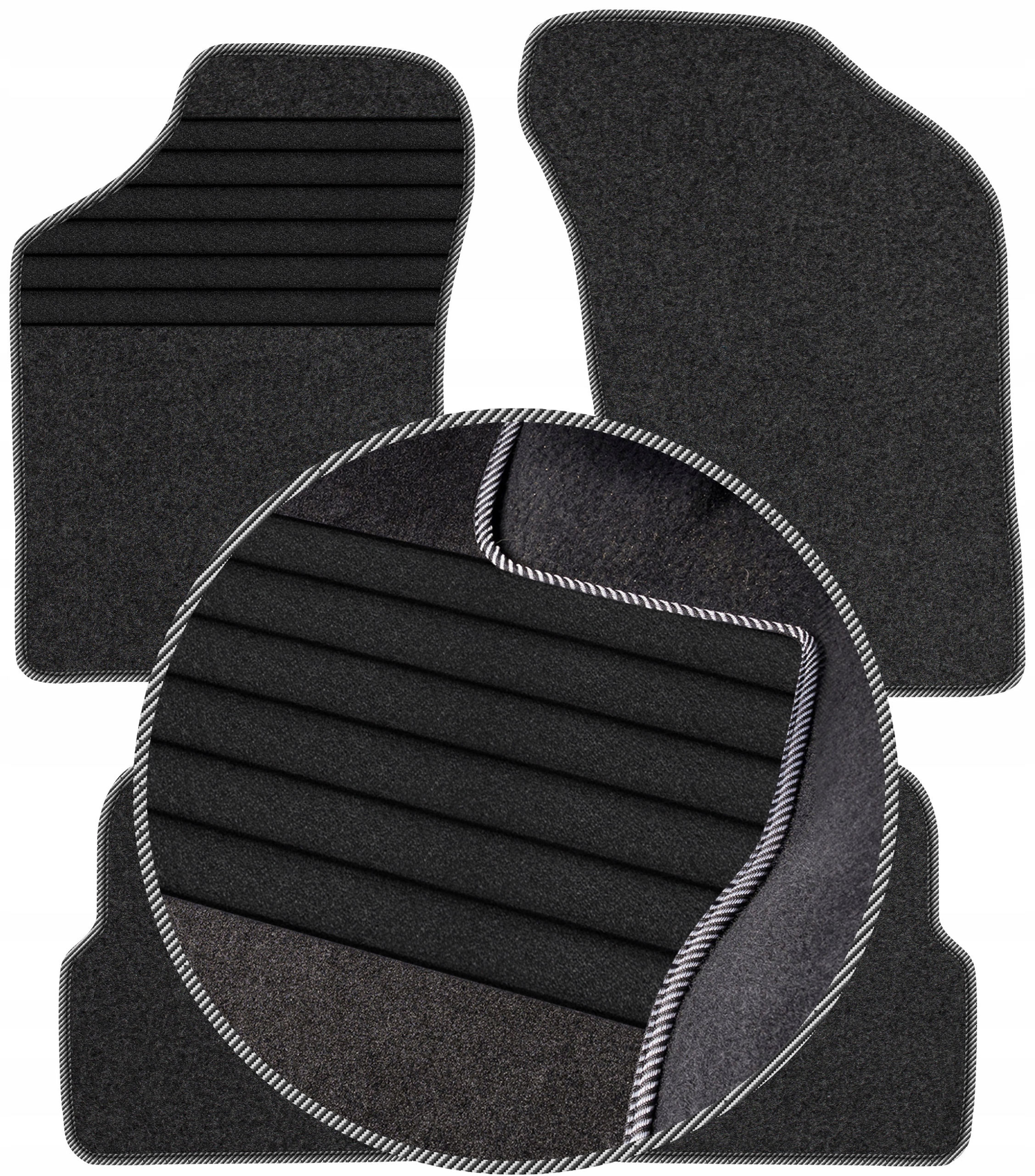 Fiat Albea Sd 2004-2010 Velurové stěrače do auta