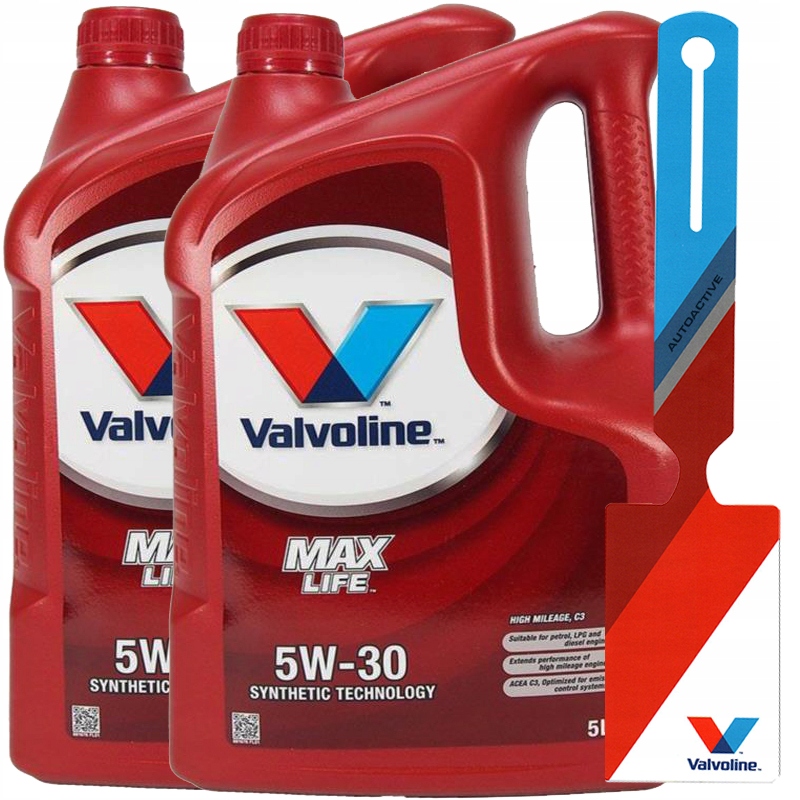 VALVOLINE MAXLIFE 5W30 C3 OLEJ SILNIKOWY 5W-30 10L
