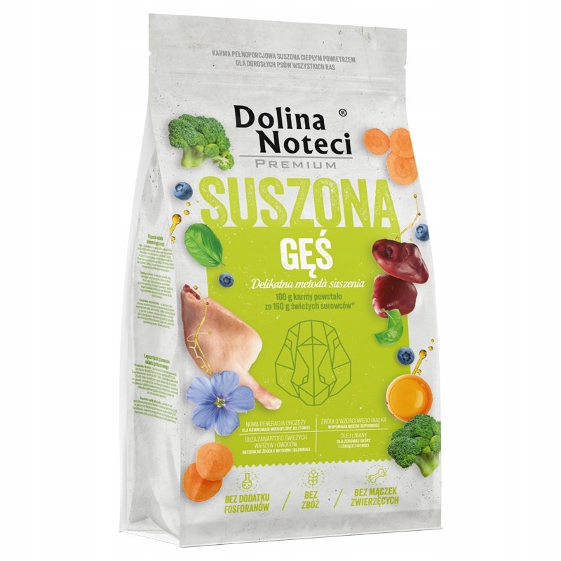 Levně Dolina Noteci Premium husí krmivo sušené pro psa 9 kg