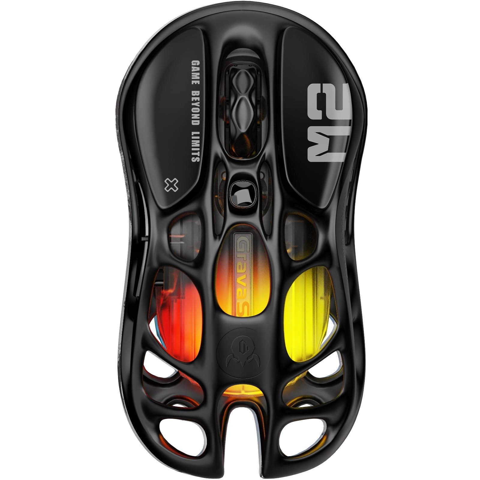 GravaStar Mercury M2 Bezprzewodowa Mysz Gamingowa 2.4GHz Czarna