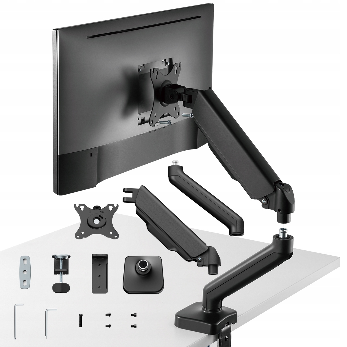 Rameno držák hák stojan na monitor k psacímu stolu Dell P2723DE monitor 210BDEH