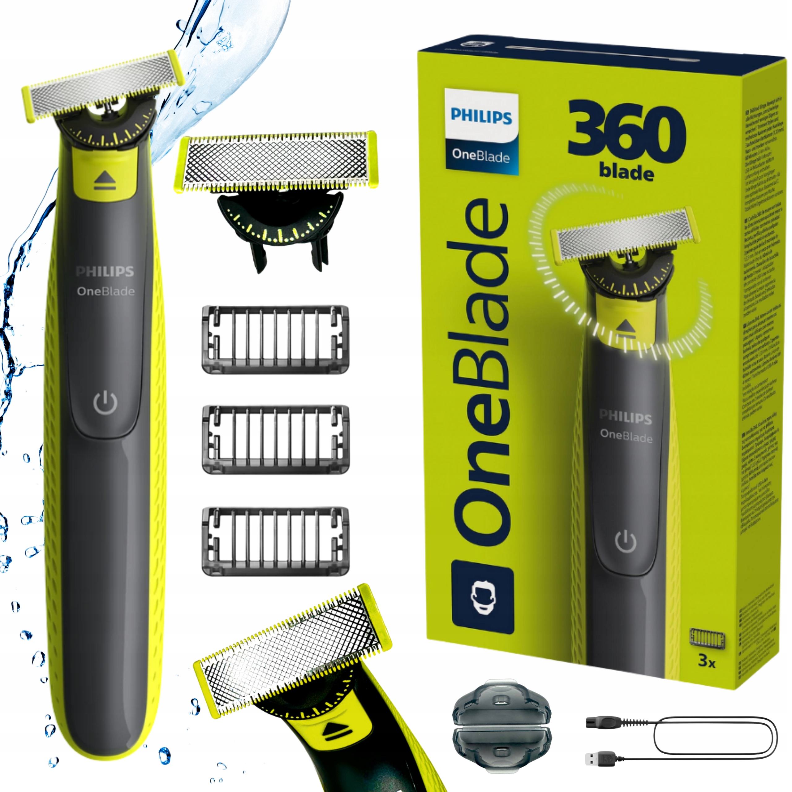 Golarka Philips One Blade Do Zarostu Dwustronna Trymer Do Golenia Oneblade