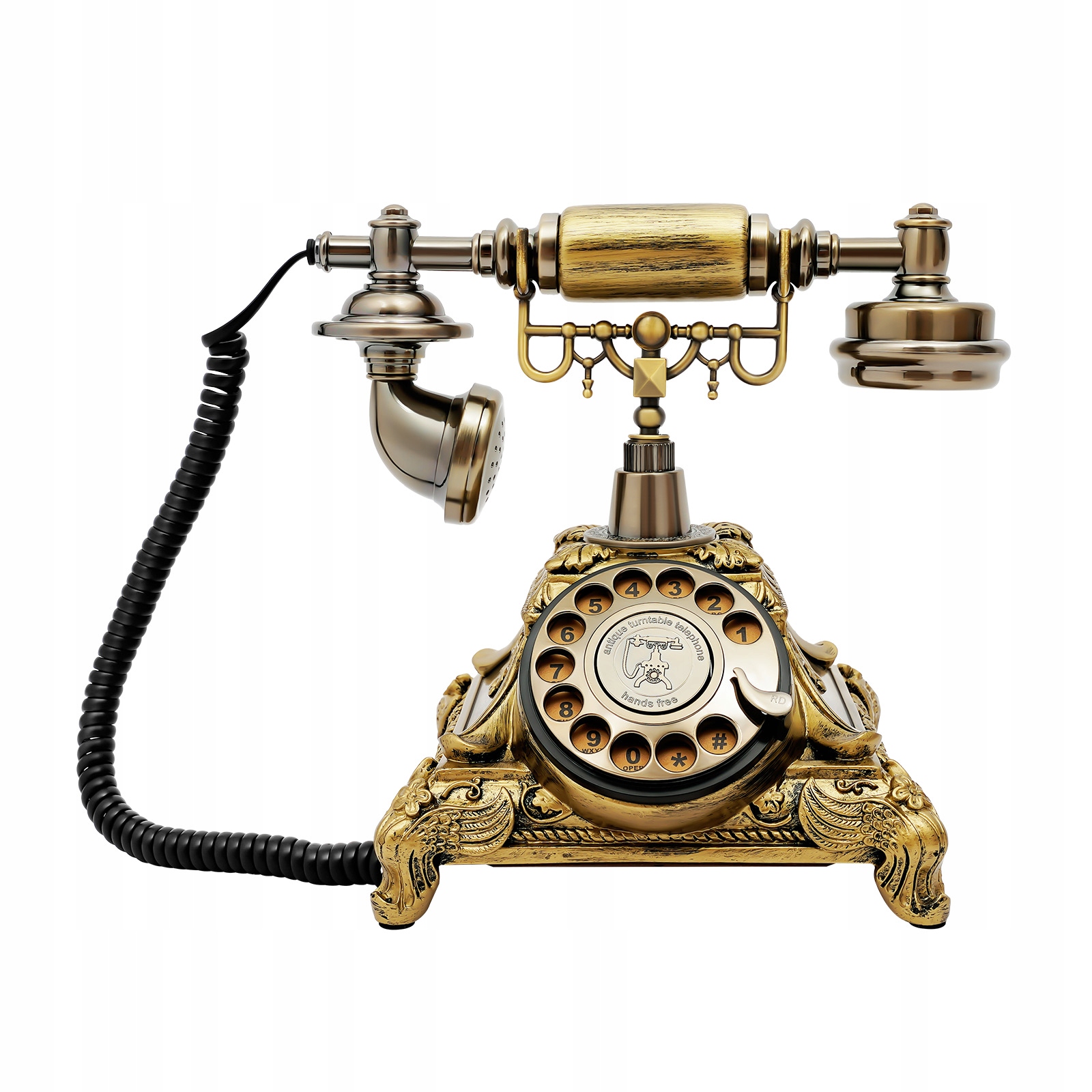 TELEFON PRZEWODOWY RETRO DESIGN OLD FASHIONED TELEFON STACJONARNY
