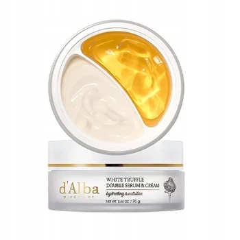 d'Alba White Truffle Double Serum & Cream – krém a sérum s bílým lanýžem