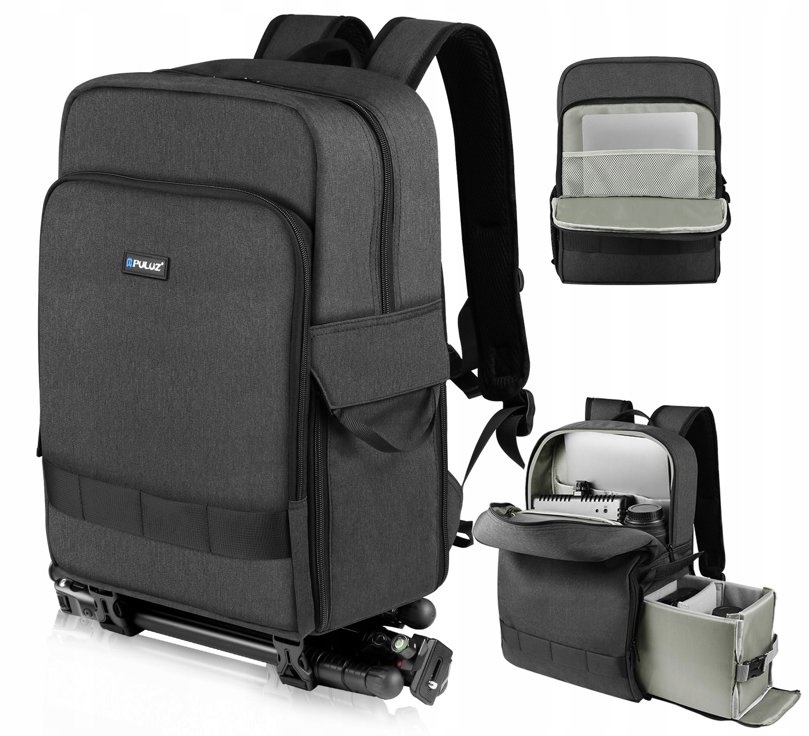 Batoh Fotografický na fotoaparát Kamerový stativ Boční Přístup Voděodolný Foto