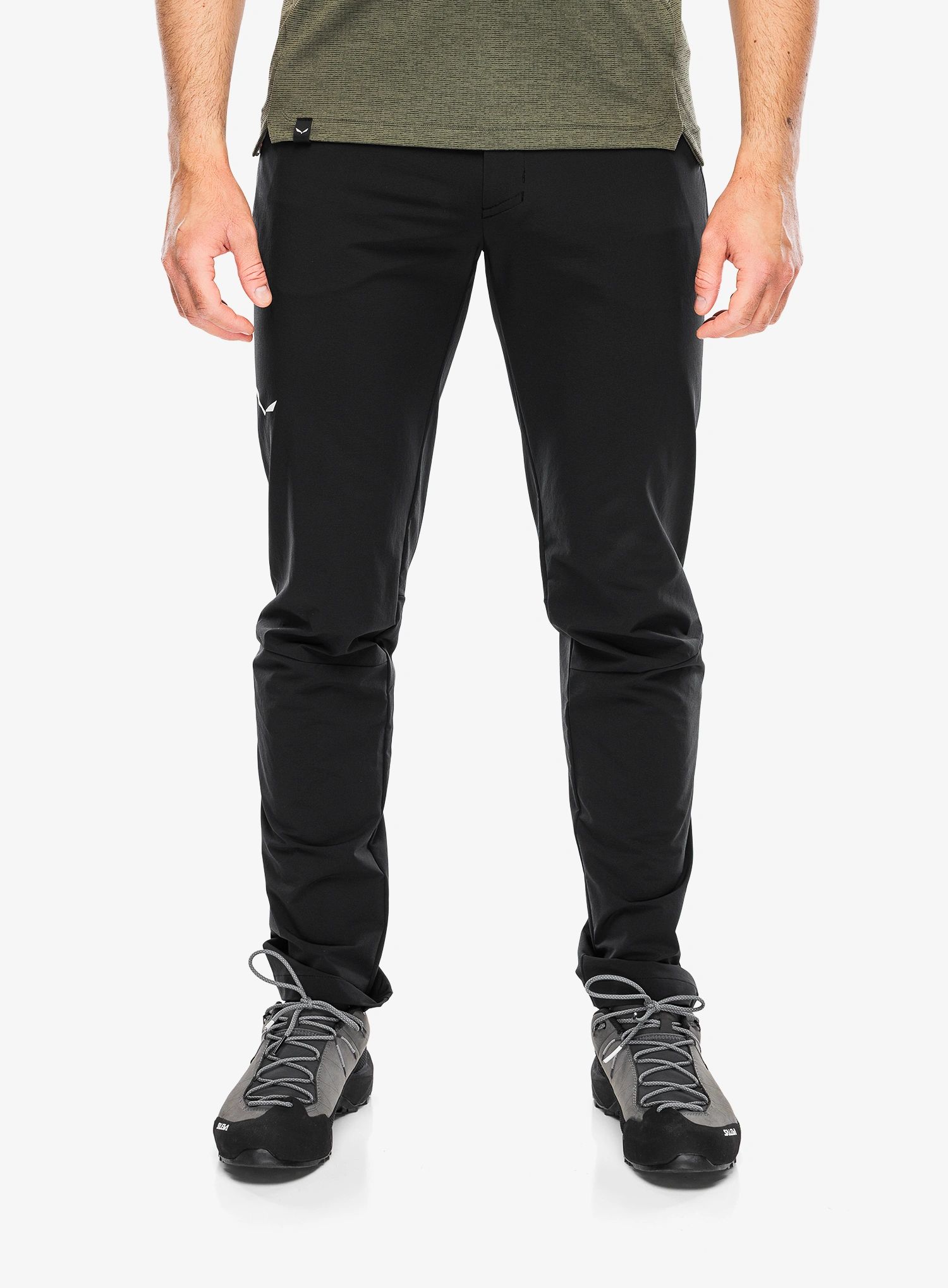 Turistické kalhoty Salewa Pedroc 5 Dst Pant černá barva XXL