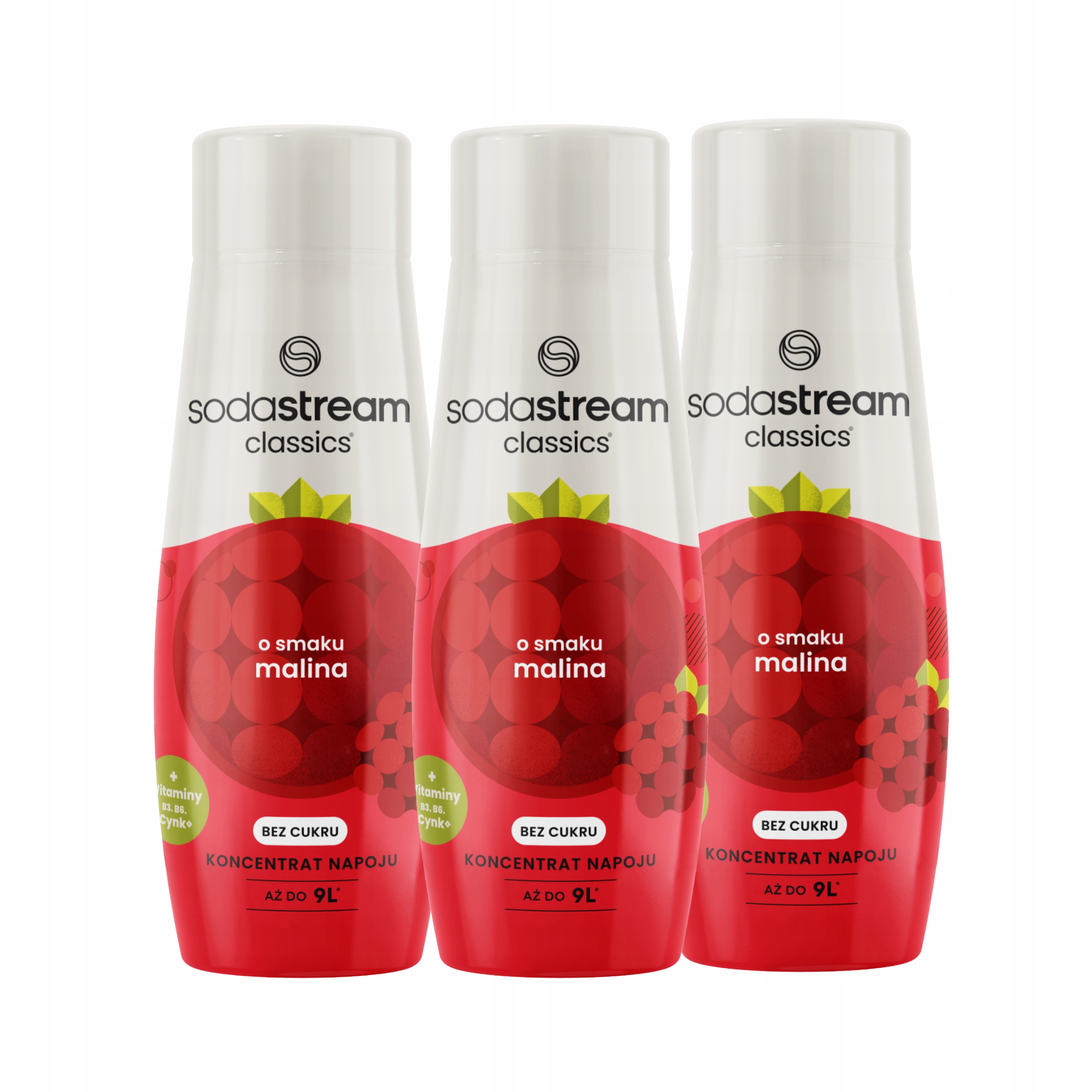SodaStream Malina Bez cukru Ovocný koncentrát pro saturátor, sirup do vody