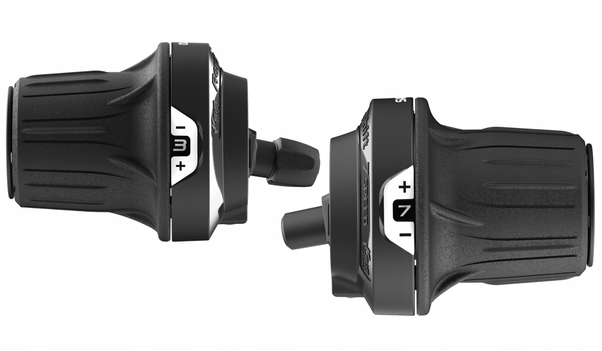Manetki przerzutek 3x7 indeksowane komplet prawa + lewa Shimano SL-RV200 Kod producenta SLRS35
