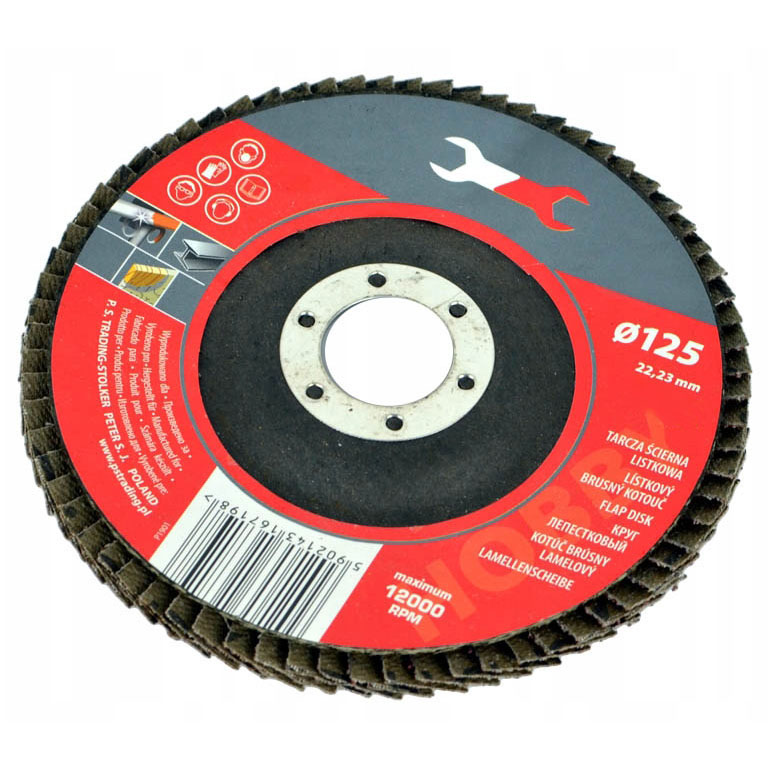 Ściernica do szlifowania lamelka tarcza rts p 40 EAN (GTIN) 5902143167198