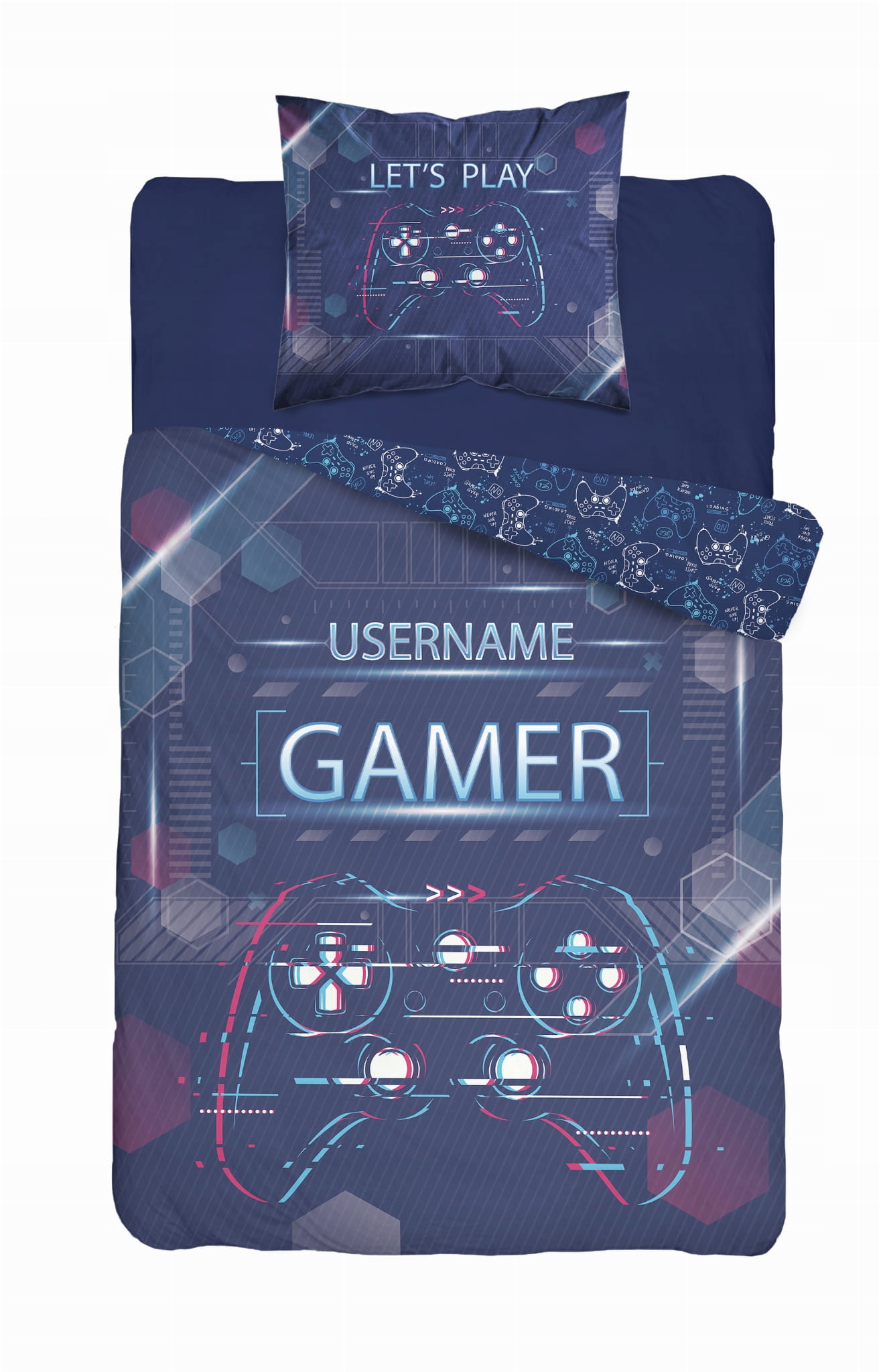 

Pościel młodzieżowa dla gracza Gamer 140x200