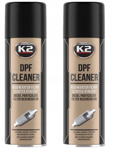 2X K2 DPF CLEANER ŚRODEK DO CZYSZCZENIA DPF 500ML