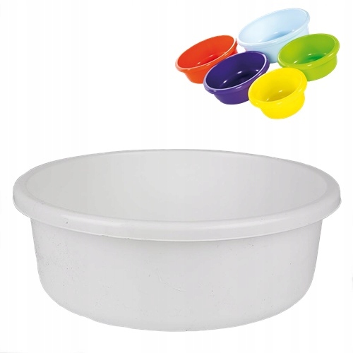 

Miska plastikowa 6,2l 31cm. głęboka Solidna Ładna