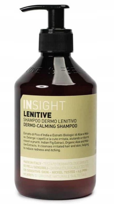 

Insight Lenitive Szampon Kojący Skórę Głowy 400ml