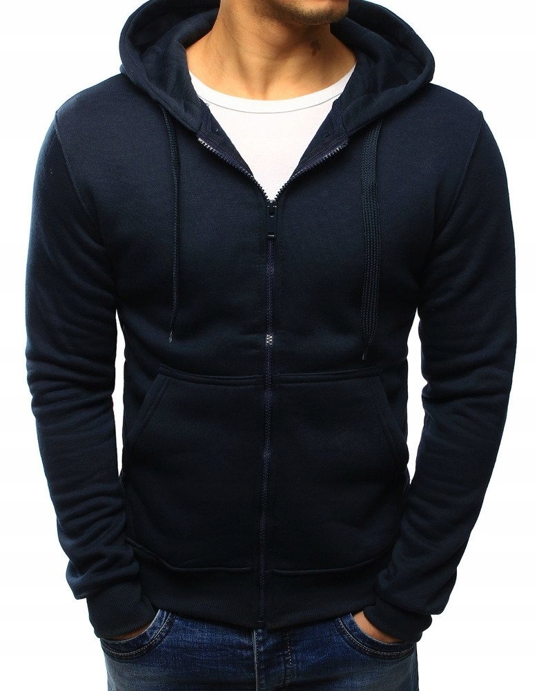 

Rozpinana Bluza Meska Z Kapturem roz. XL