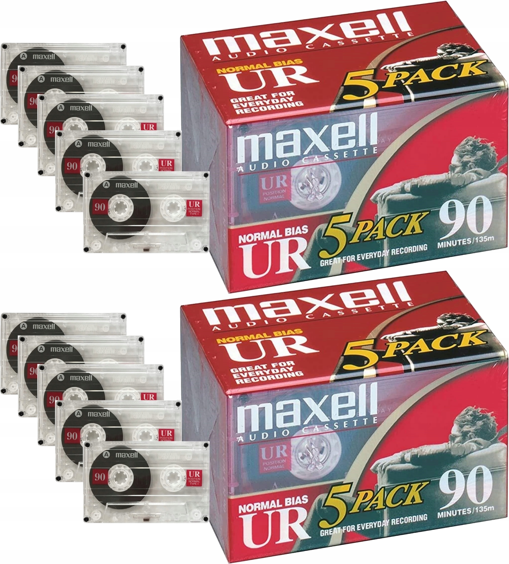 Аудио кассета Maxell UR 90