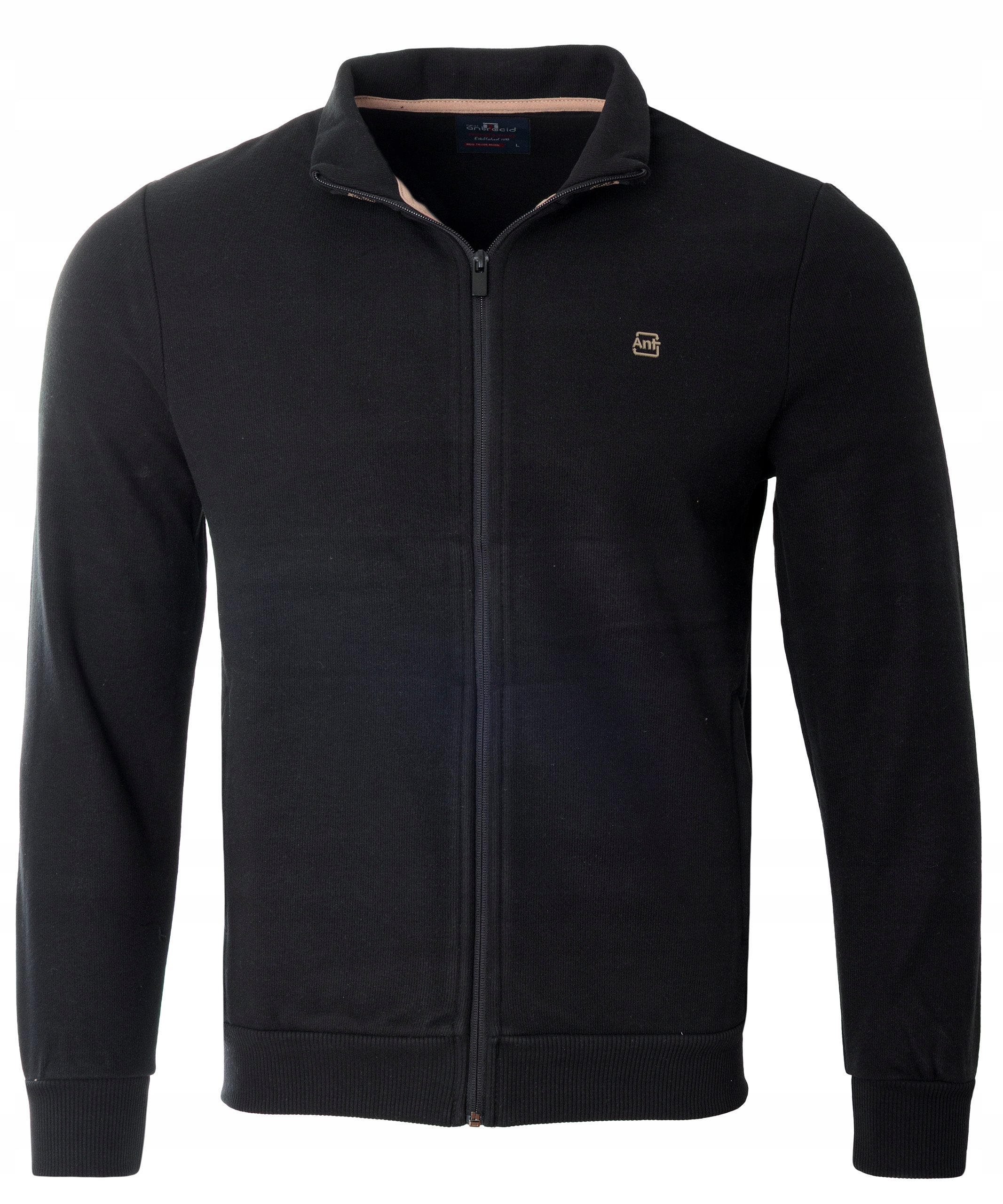 Pánská Rozepínací Mikina Svetr Pohodlná Turecká Jarní Antracid Velikost XXL