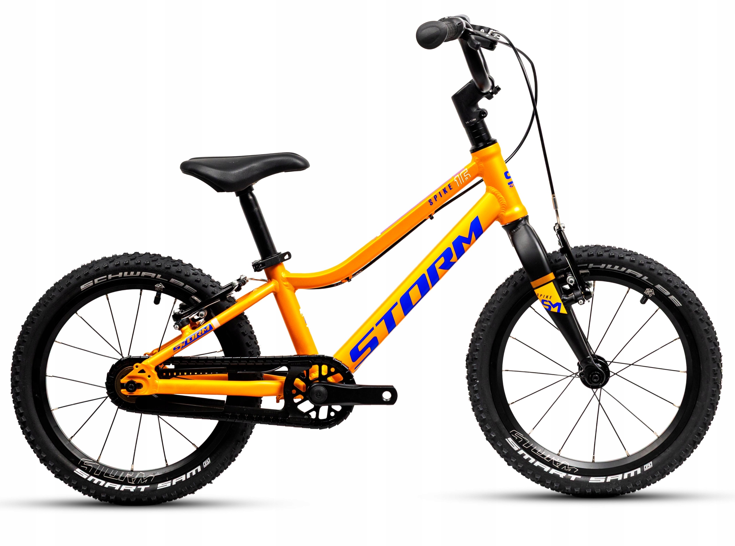 Rower Storm Spike Light 16 pomarańczowy