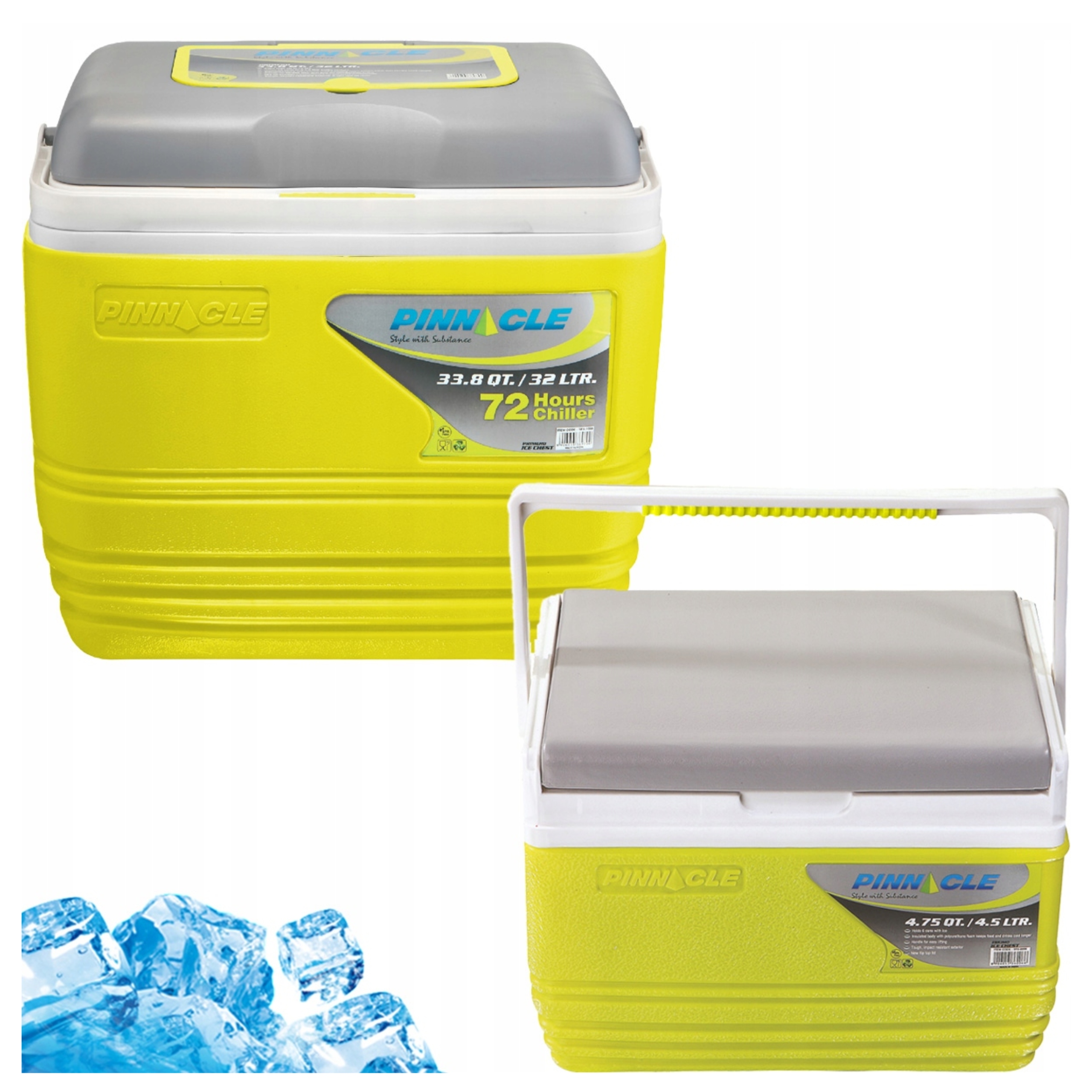 Sada zelených kempingových ledniček Pinnacle TPX7000 32L TPX6006 4,5L