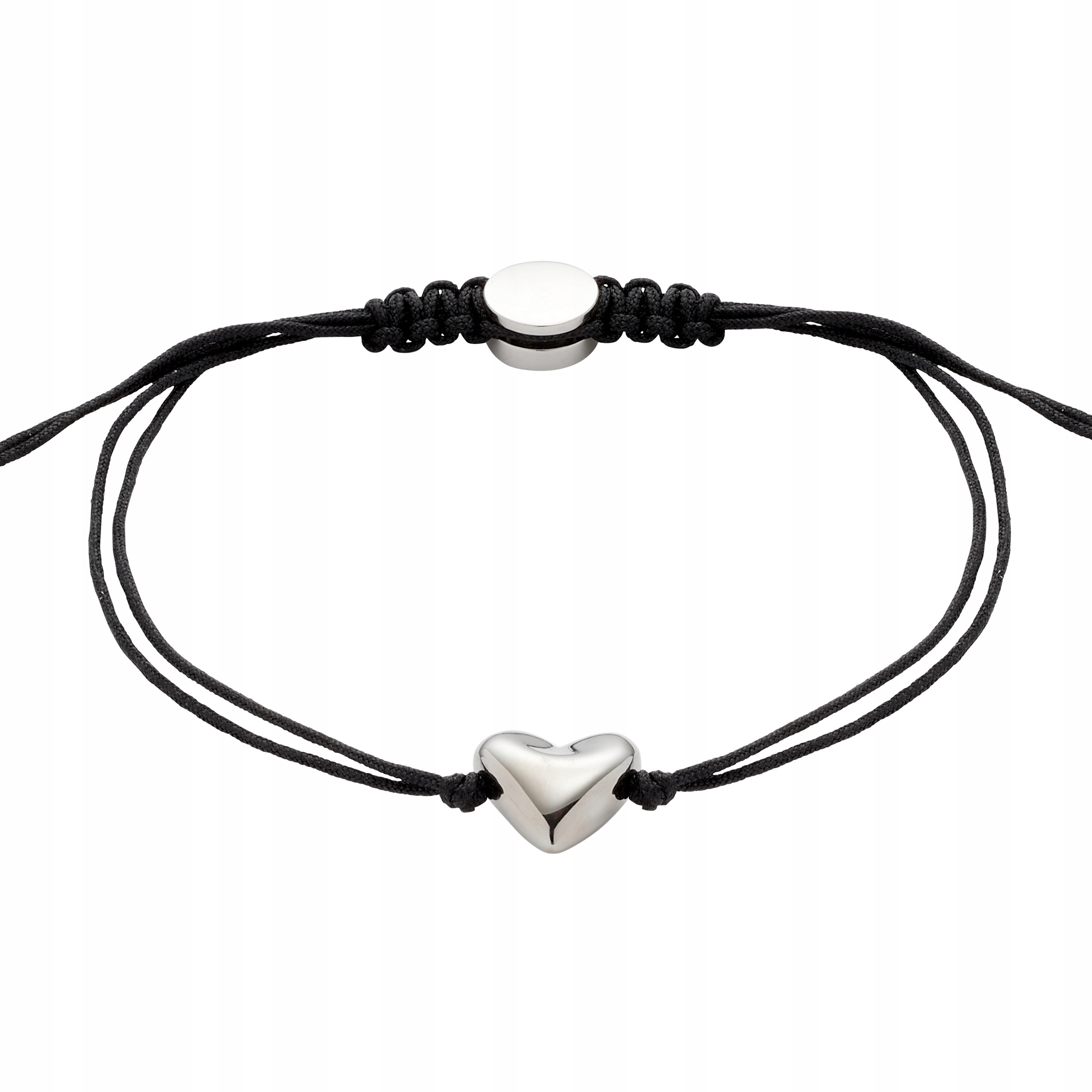 Magnetický náramek Srdce Na provázku Ocel Chirurgická Dámská