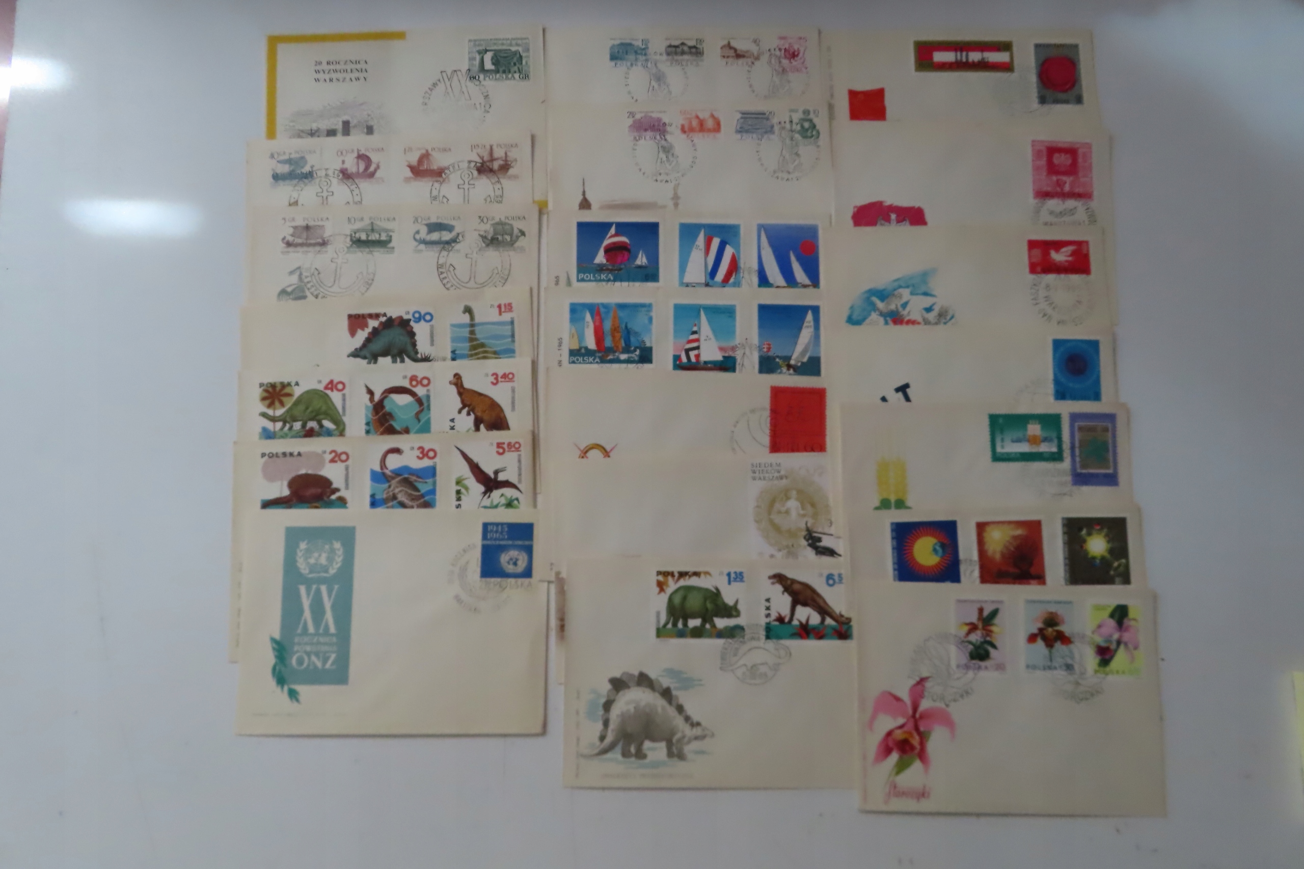 Zestaw FDC z Rocznika 1965r. B9647