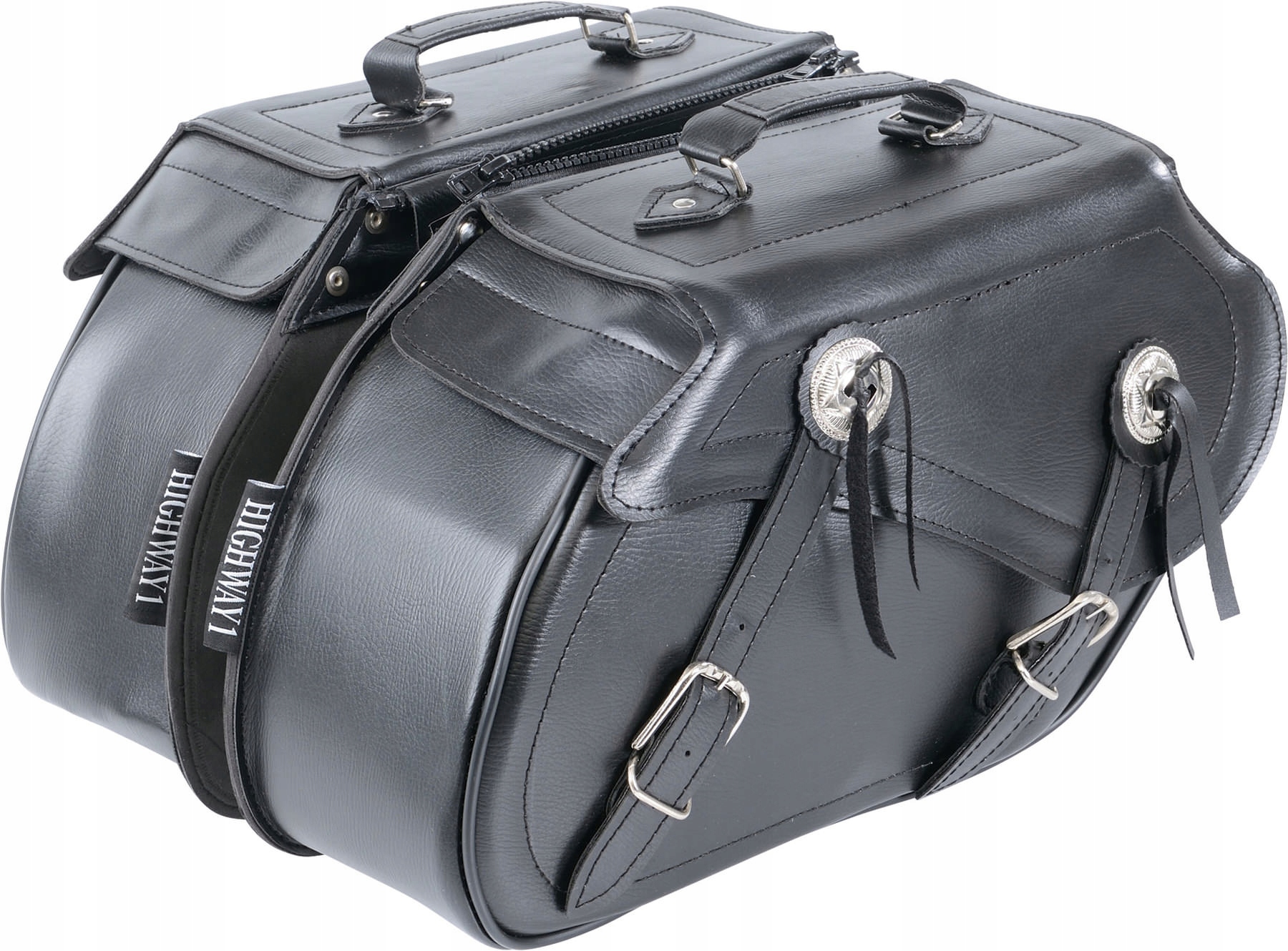 HIGHWAY 1 мотоцикл сідлові сумки Motor Chopper 2x10l