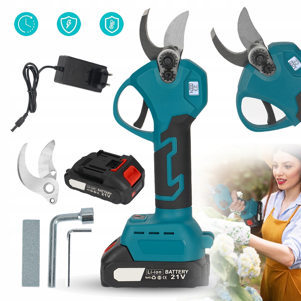 Elektrické Nůžky Na Stříhání, Profesionální Nůžky Na Větve, 21 V