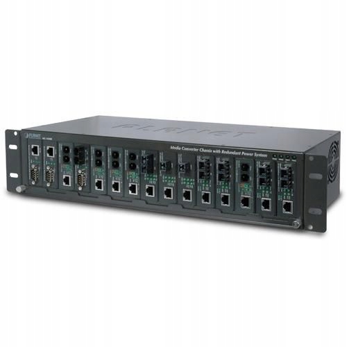 Planet 15-slotový 19" Media Converter