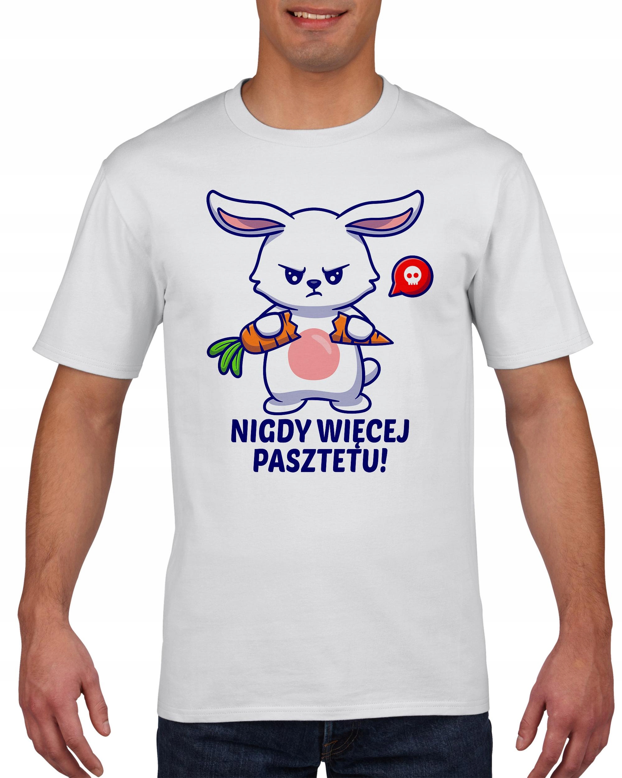 

Koszulka męska Królik I Pasztet L