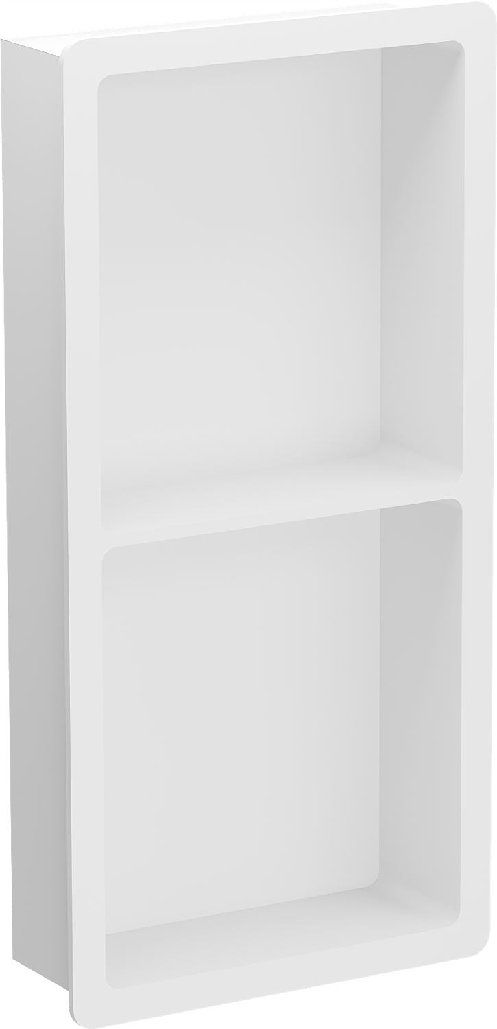 Mexen X-Wall-K Vkladacia Polica 62,2x30,7 cm Biela Konglomerát