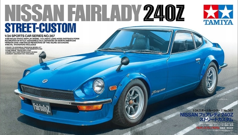 1:24 Tamiya 24367 Nissan Fairlady 240Z Street-Custom
