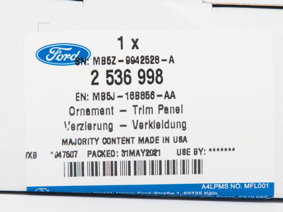 EMBLEMAT MASKI ''EXPLORER'' EXPLORER 20- XLT Numer katalogowy części 2536998